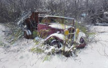 Truck in Snow