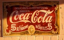 Coca Cola sign