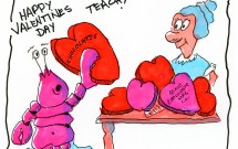 Lobster delivers Valentine chocolates