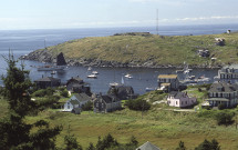 Monhegan Island harbor