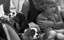 Family at Dog Show