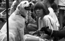 Kim Grindle at Dog Show