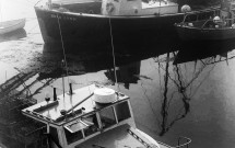 Work boats in Gilkey Harbor